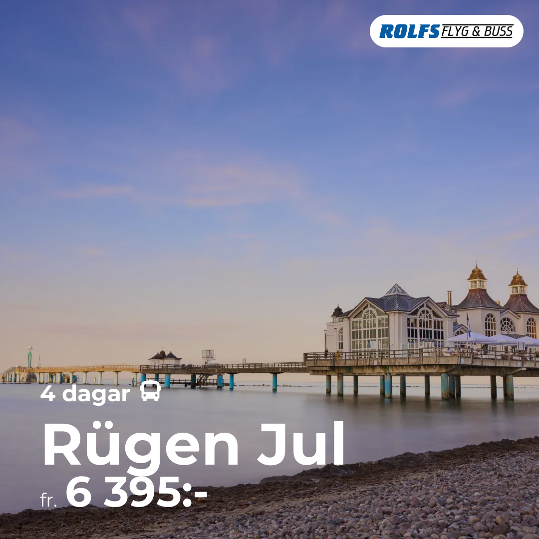 Rügen Jul - 4 dagar