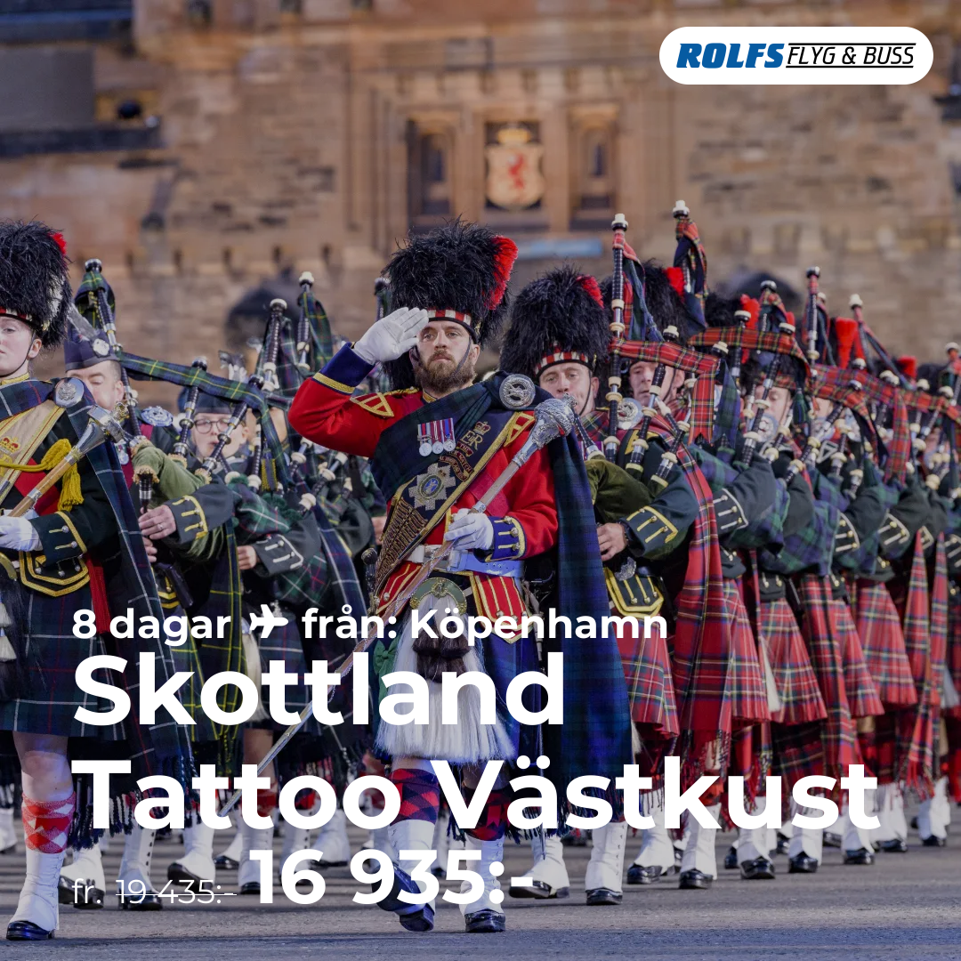 Skottland Tattoo Västkust