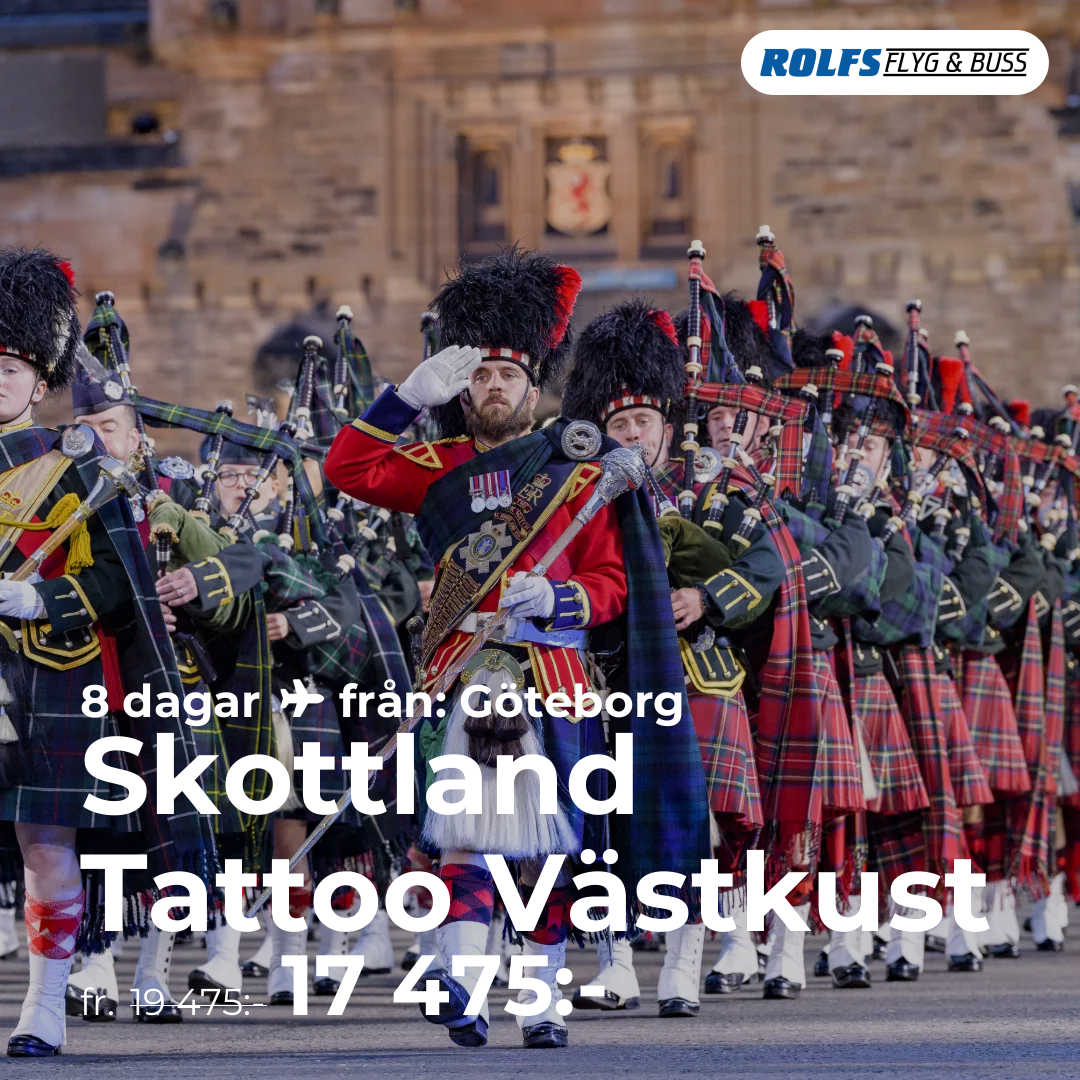 Skottland Tattoo Västkust