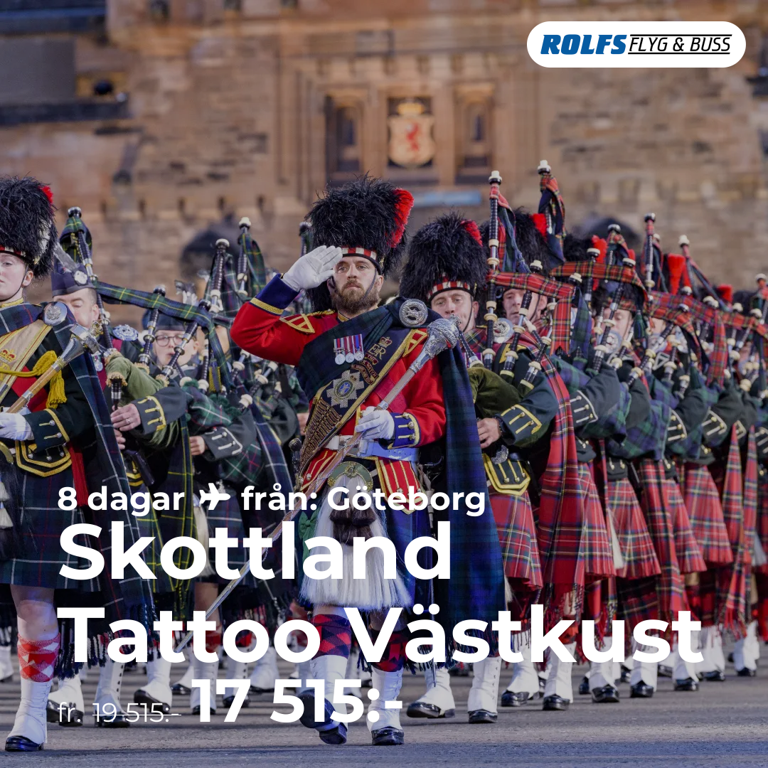 Skottland Tattoo Västkust