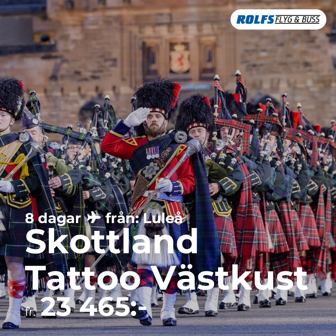 Skottland Tattoo Västkust