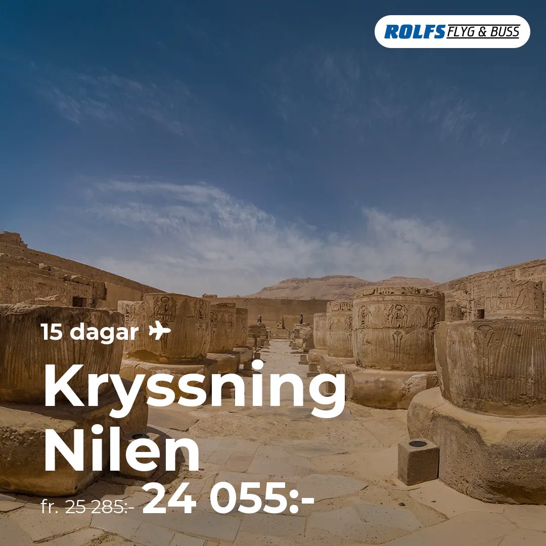 Kryssning Nilen