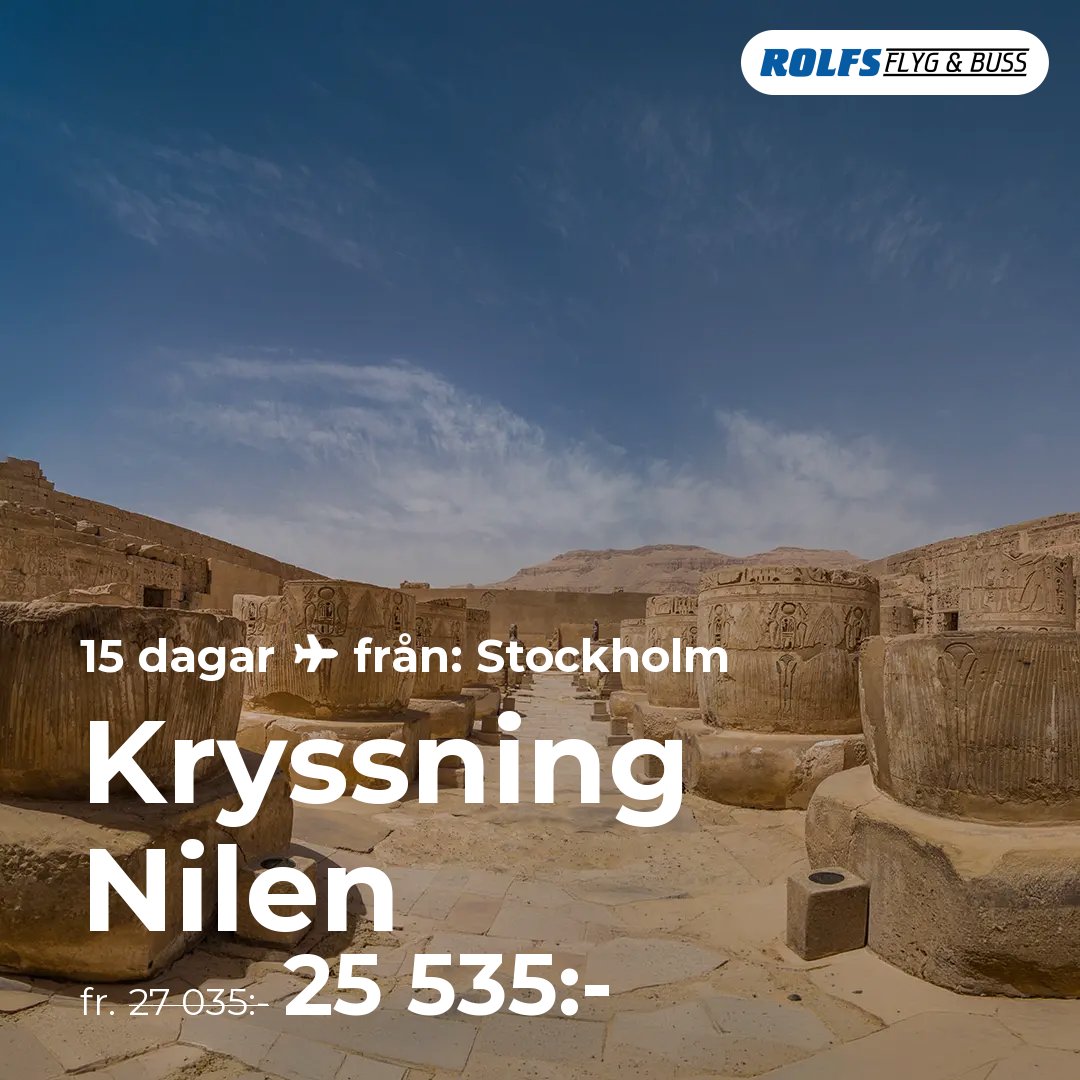 Kryssning Nilen