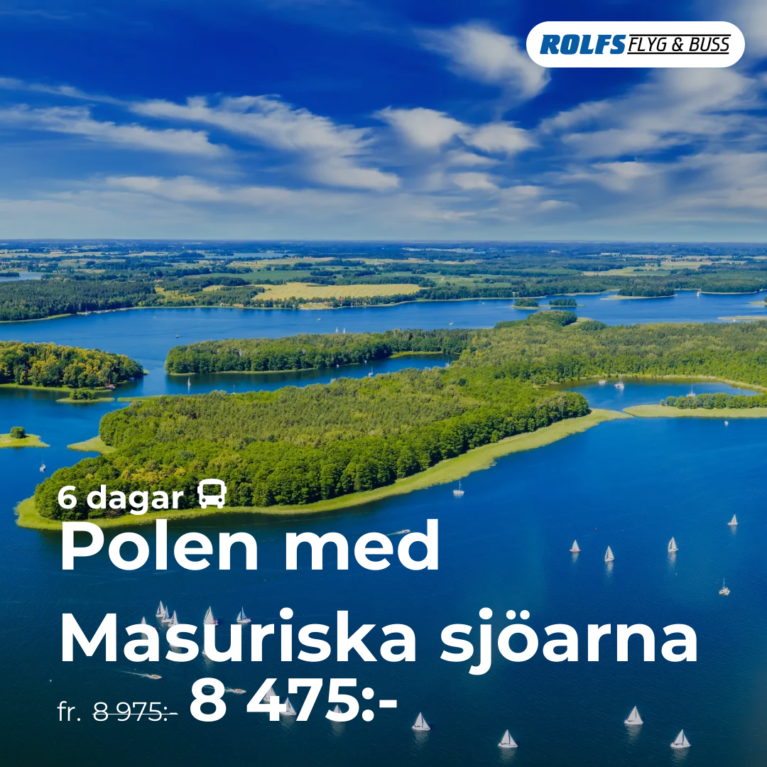 Polen med Masuriska sjöarna