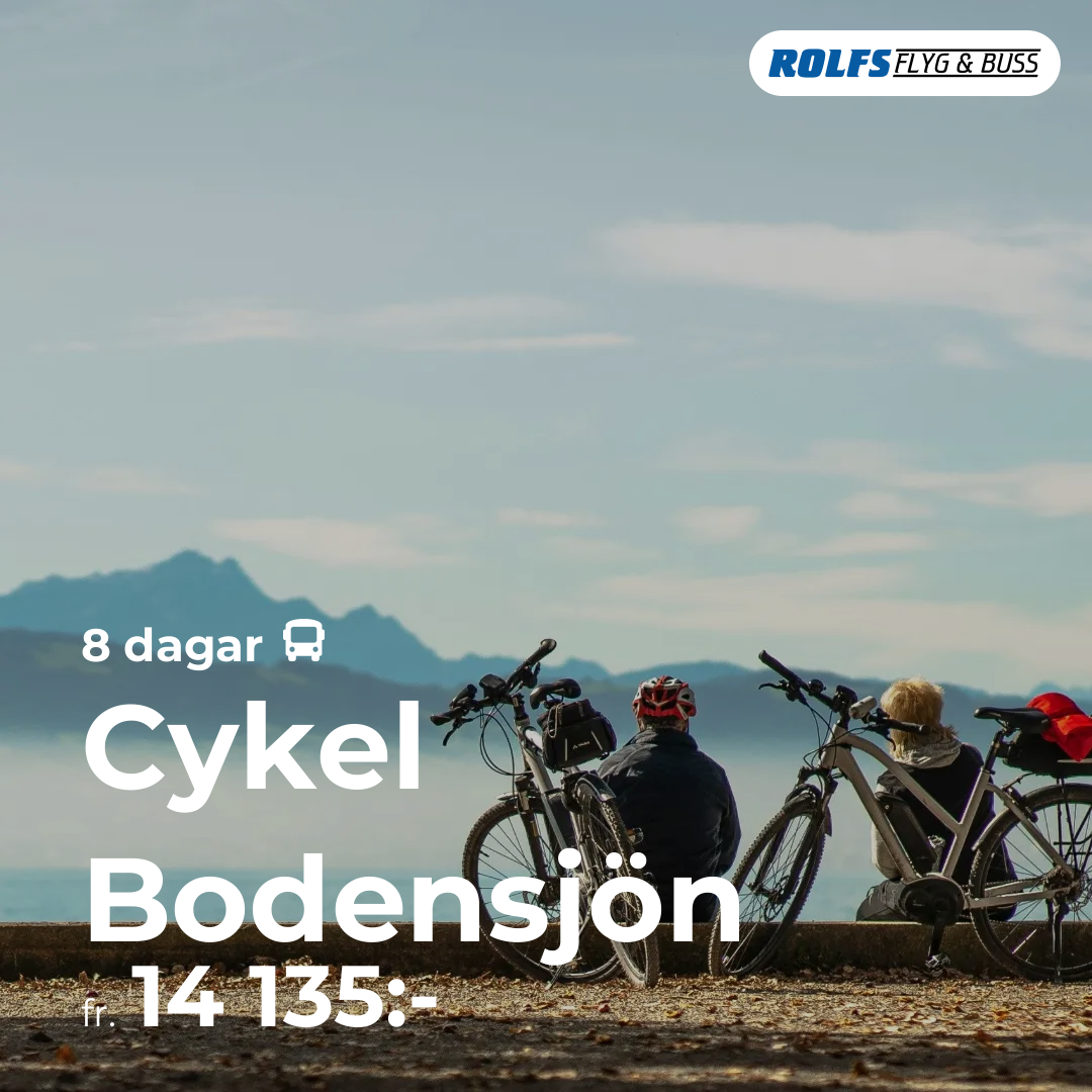 Cykel Bodensjön - 8 dagar