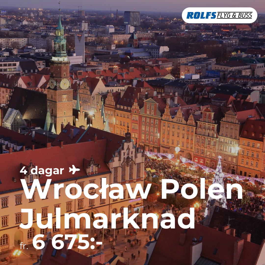 Wrocław Polen Julmarknad