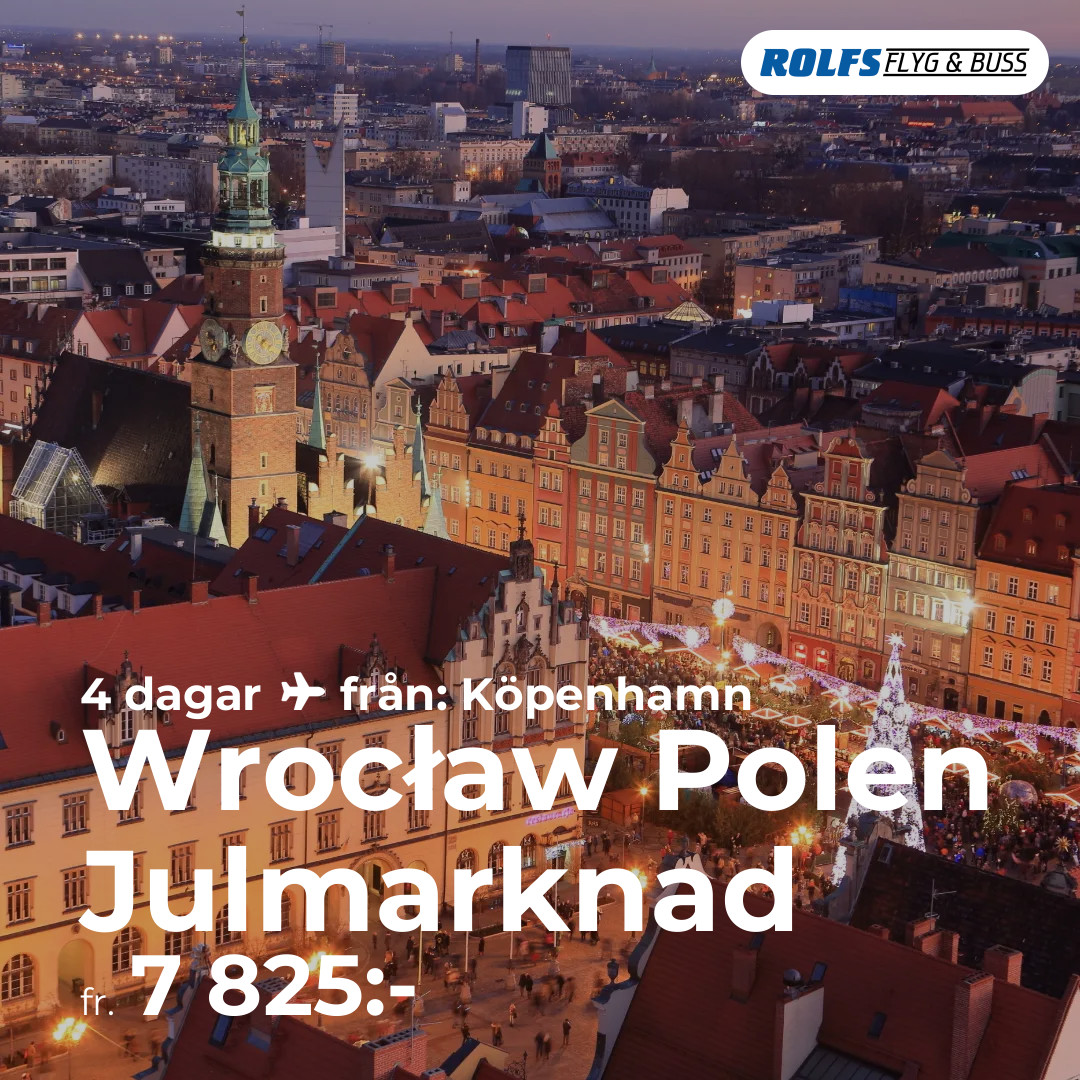Wrocław Polen Julmarknad