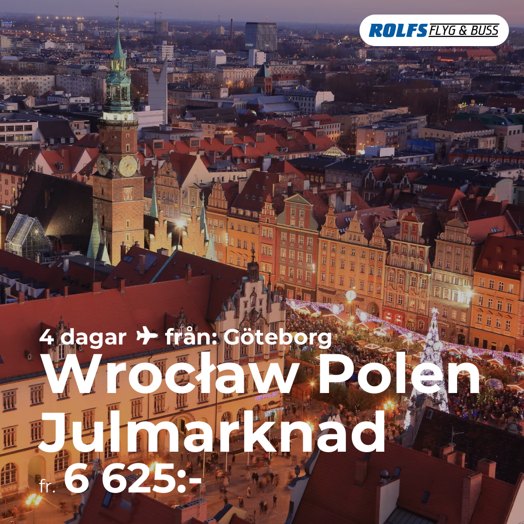 Wrocław Polen Julmarknad