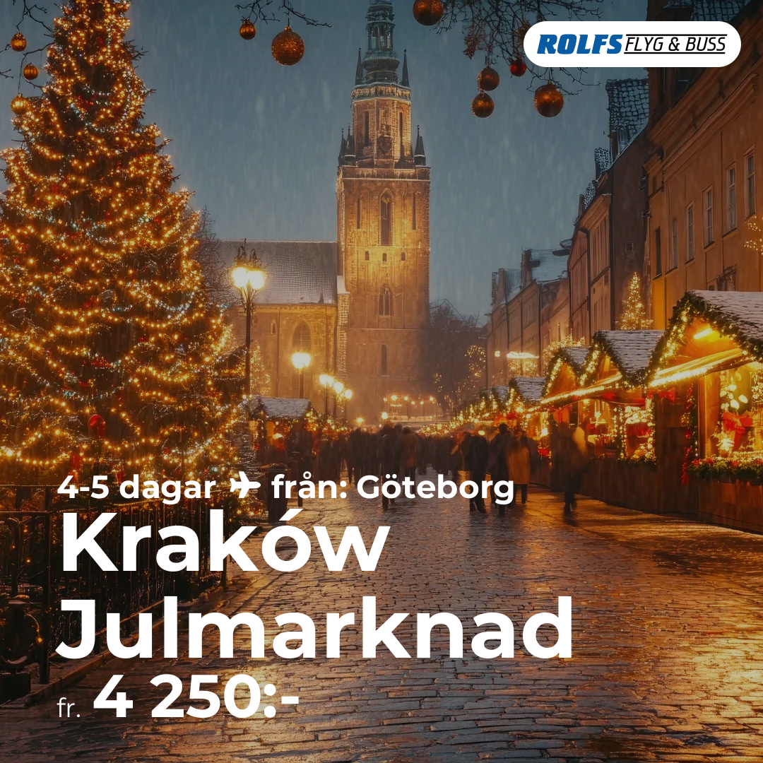 Kraków Julmarknad