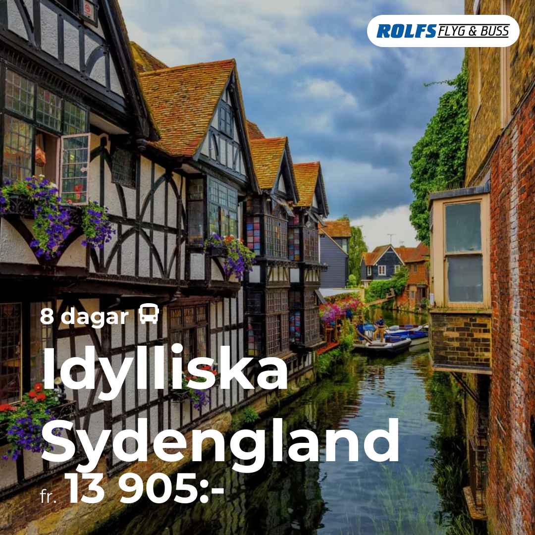 Idylliska Sydengland - 8 dagar