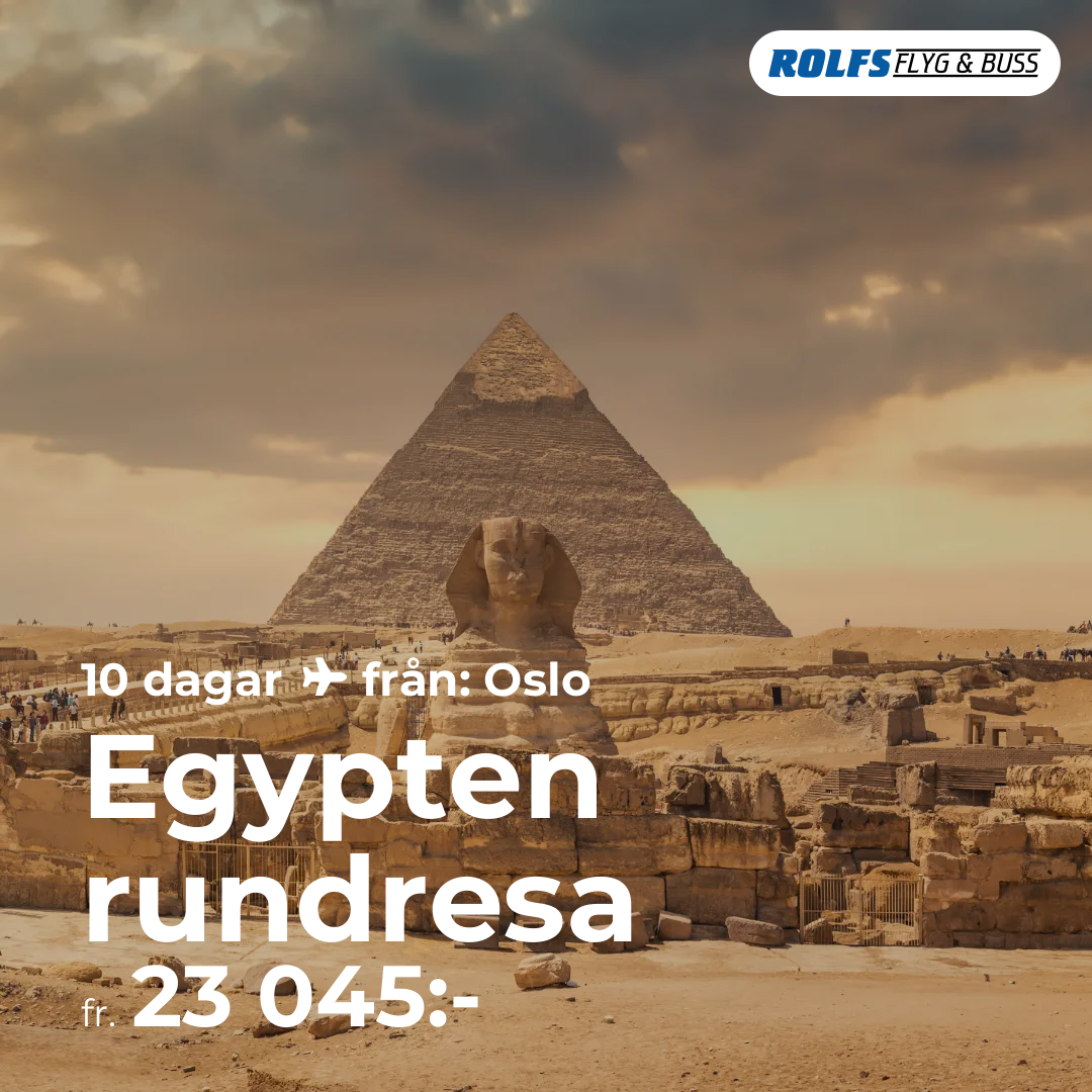 Egypten rundresa
