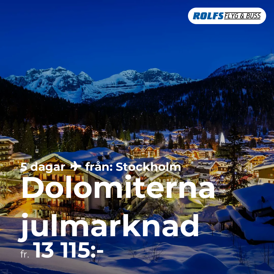 Dolomiterna julmarknad