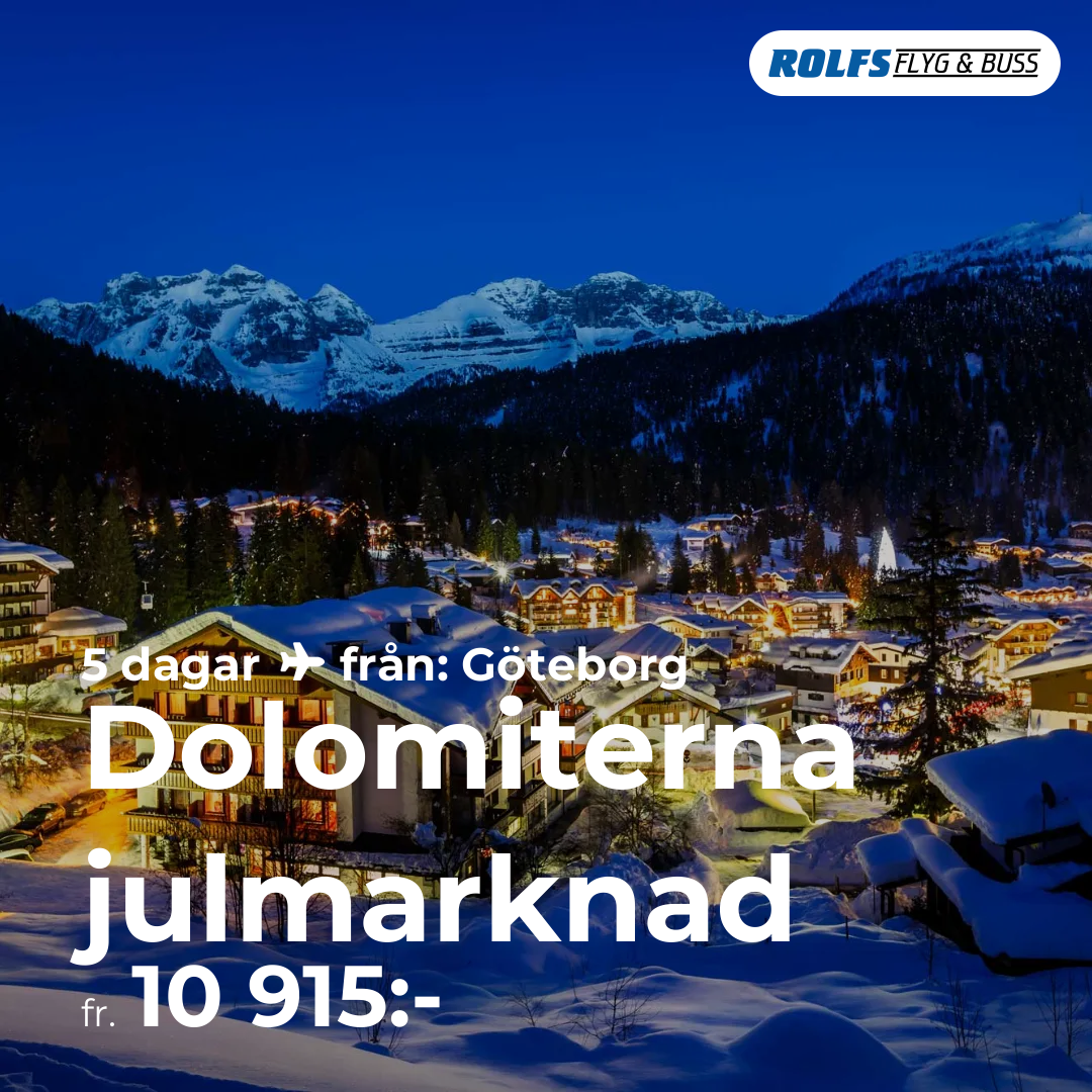 Dolomiterna julmarknad