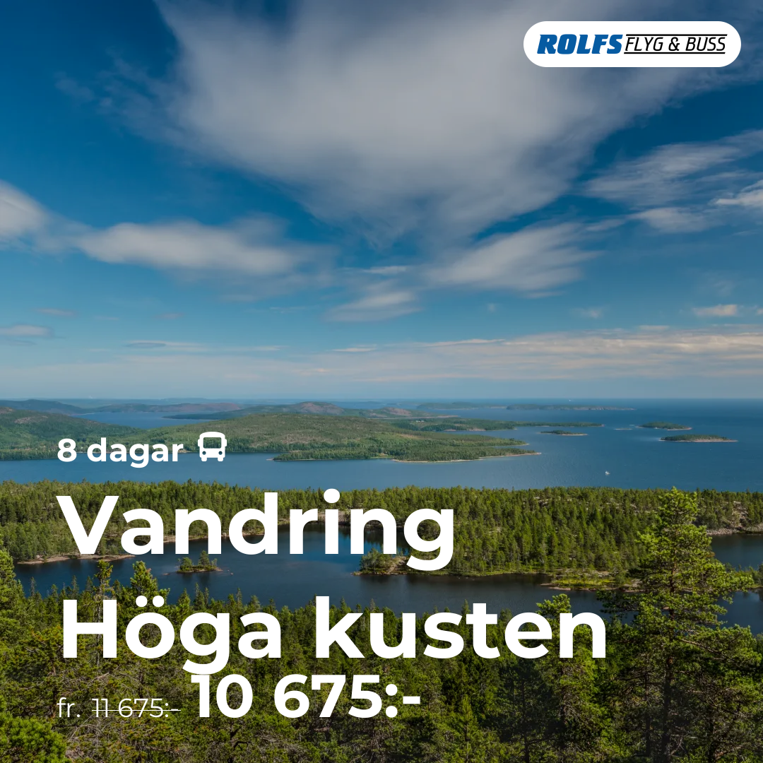 Vandring Höga kusten