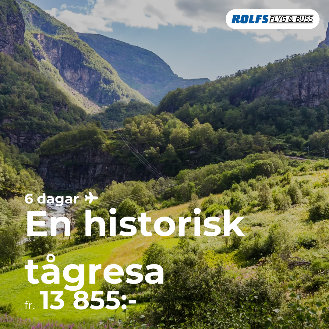 En historisk tågresa