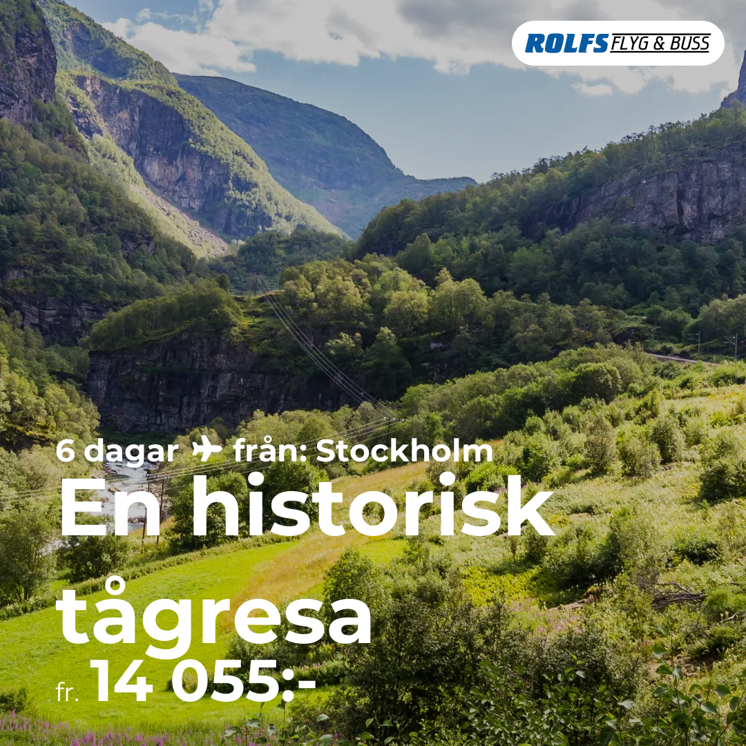 En historisk tågresa - 6 dagar