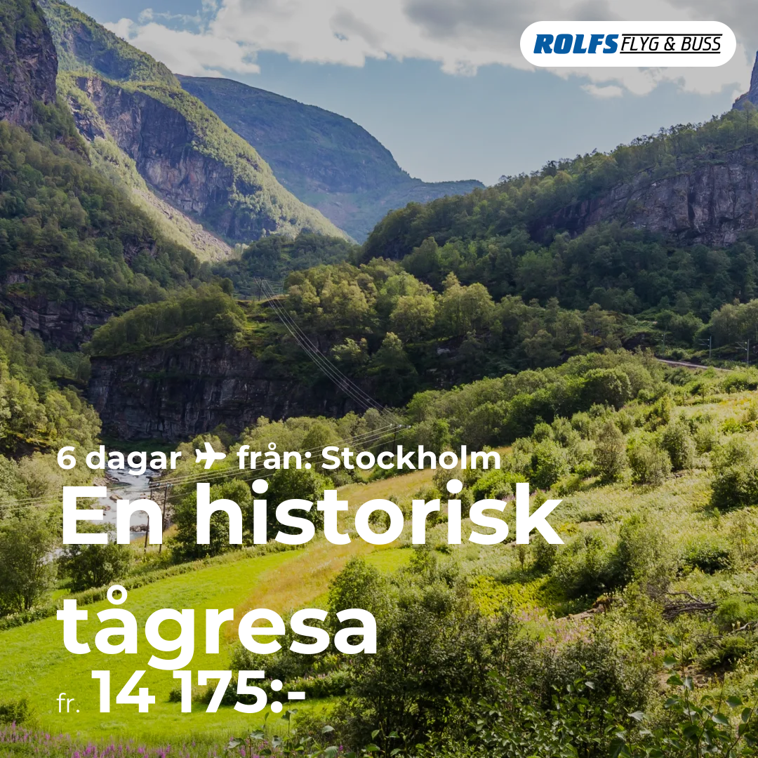 En historisk tågresa