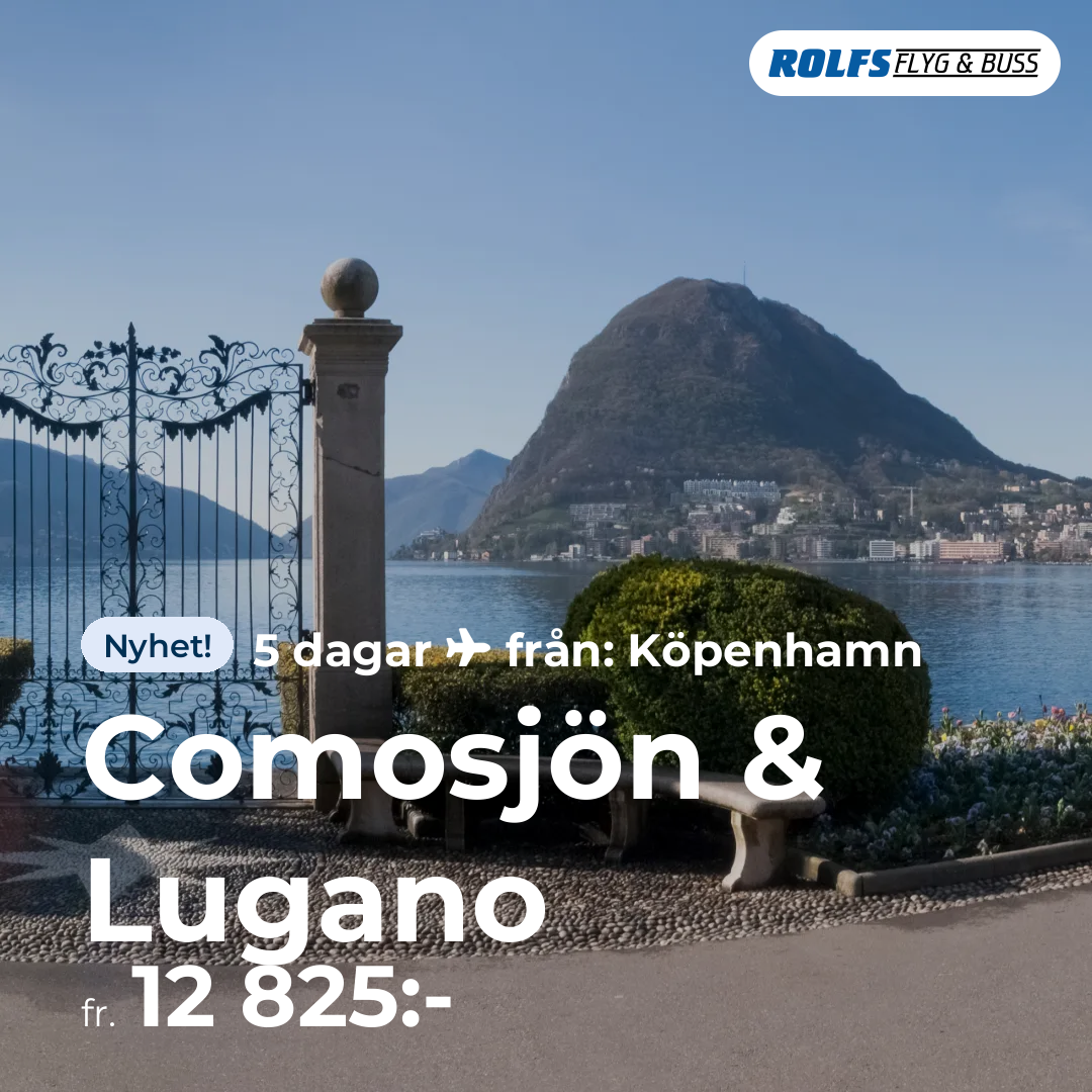 Comosjön & Lugano