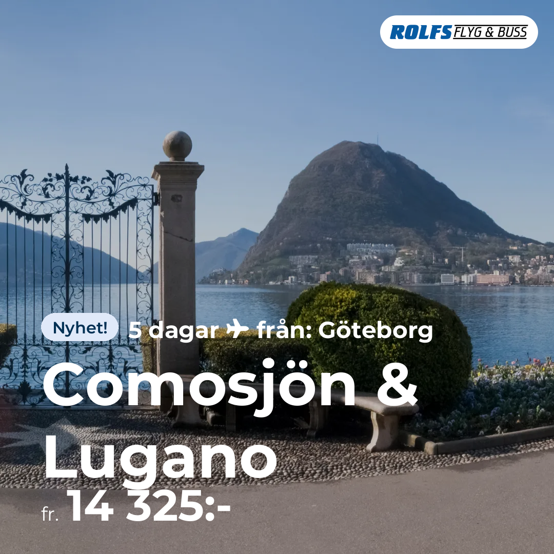 Comosjön & Lugano