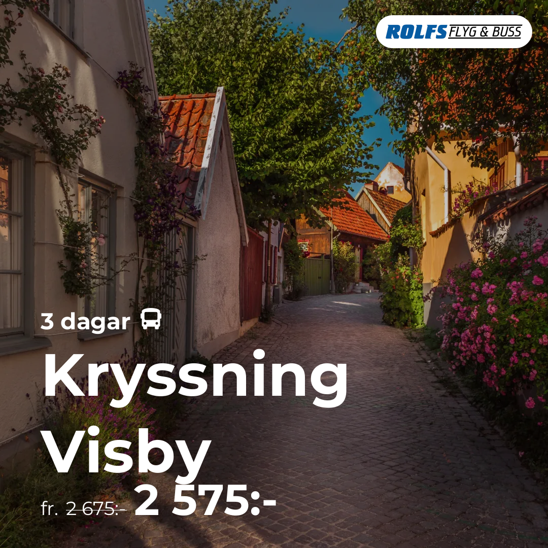 Kryssning Visby