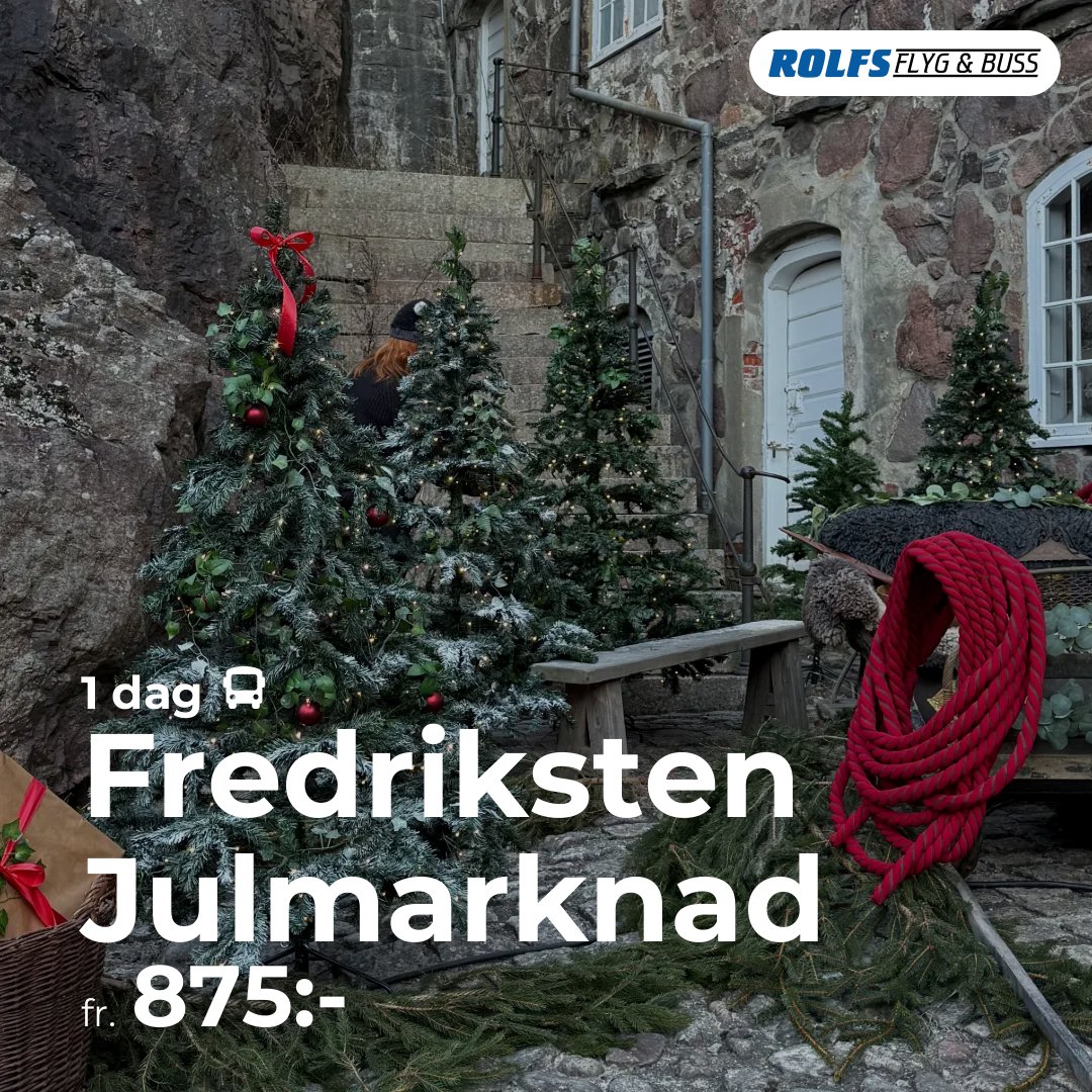 Fredriksten Julmarknad – 1 dag