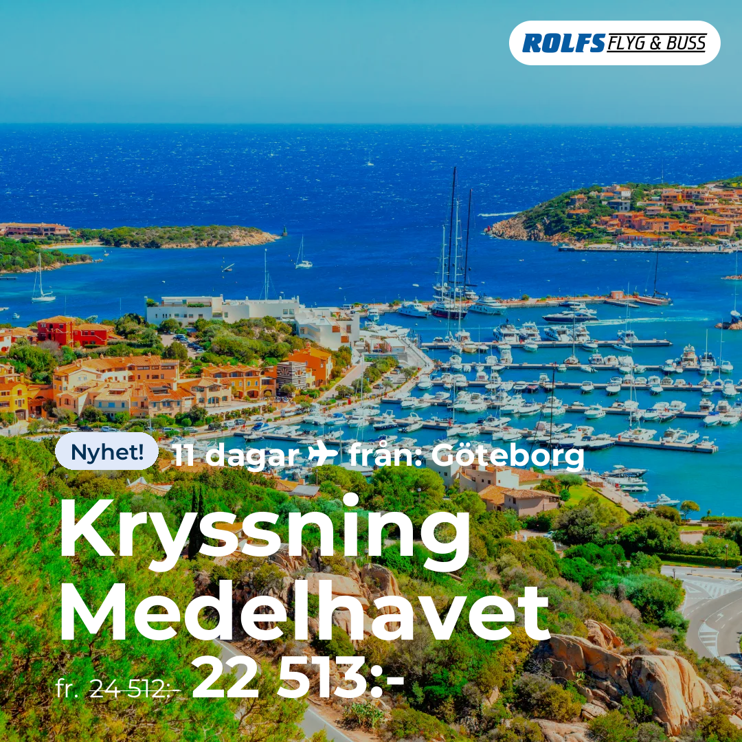 Kryssning Medelhavet