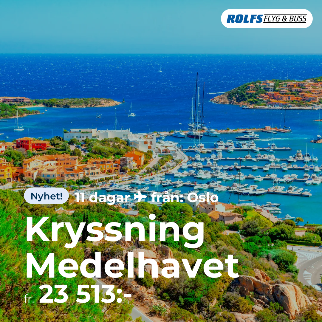 Kryssning Medelhavet