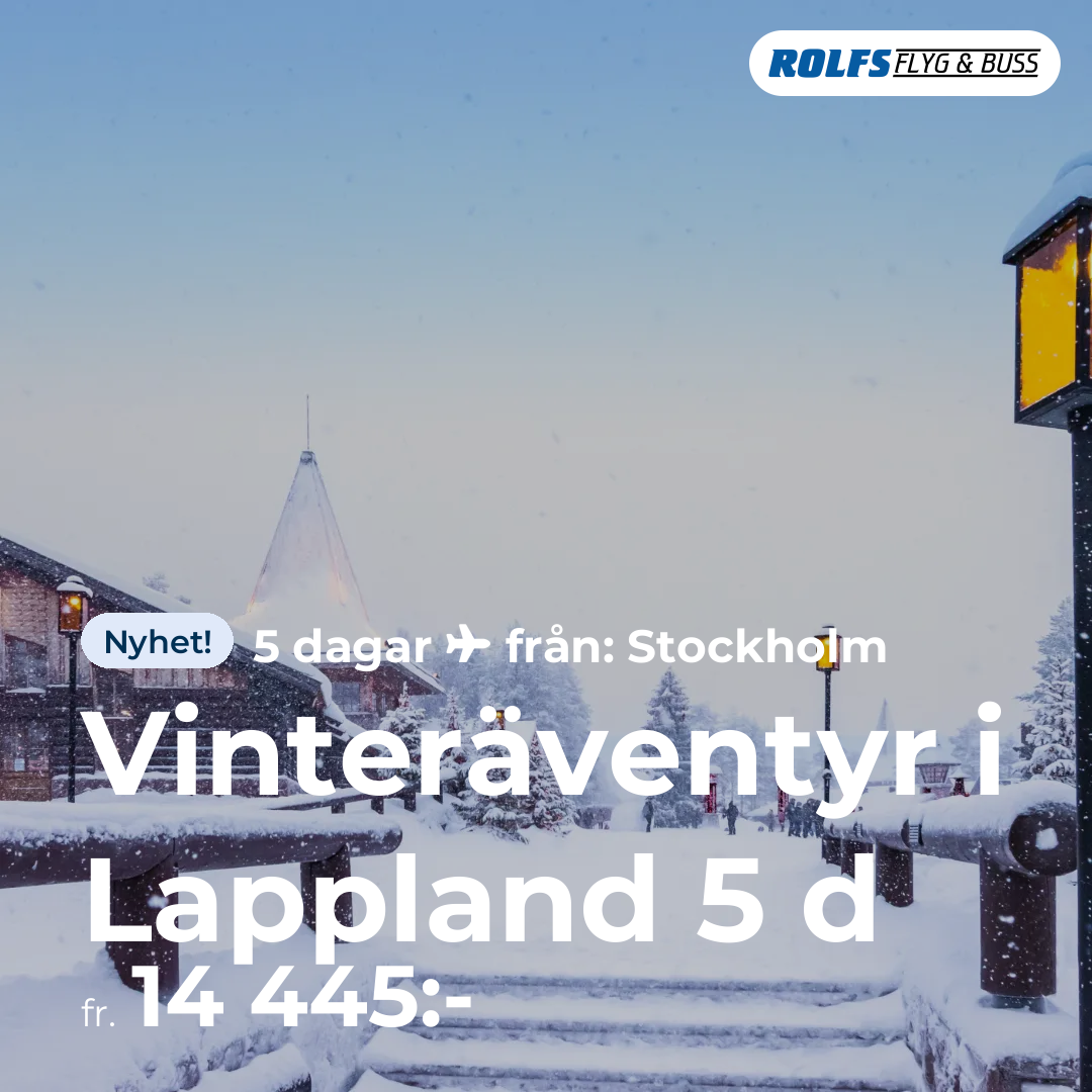 Vinteräventyr i Lappland 5 d