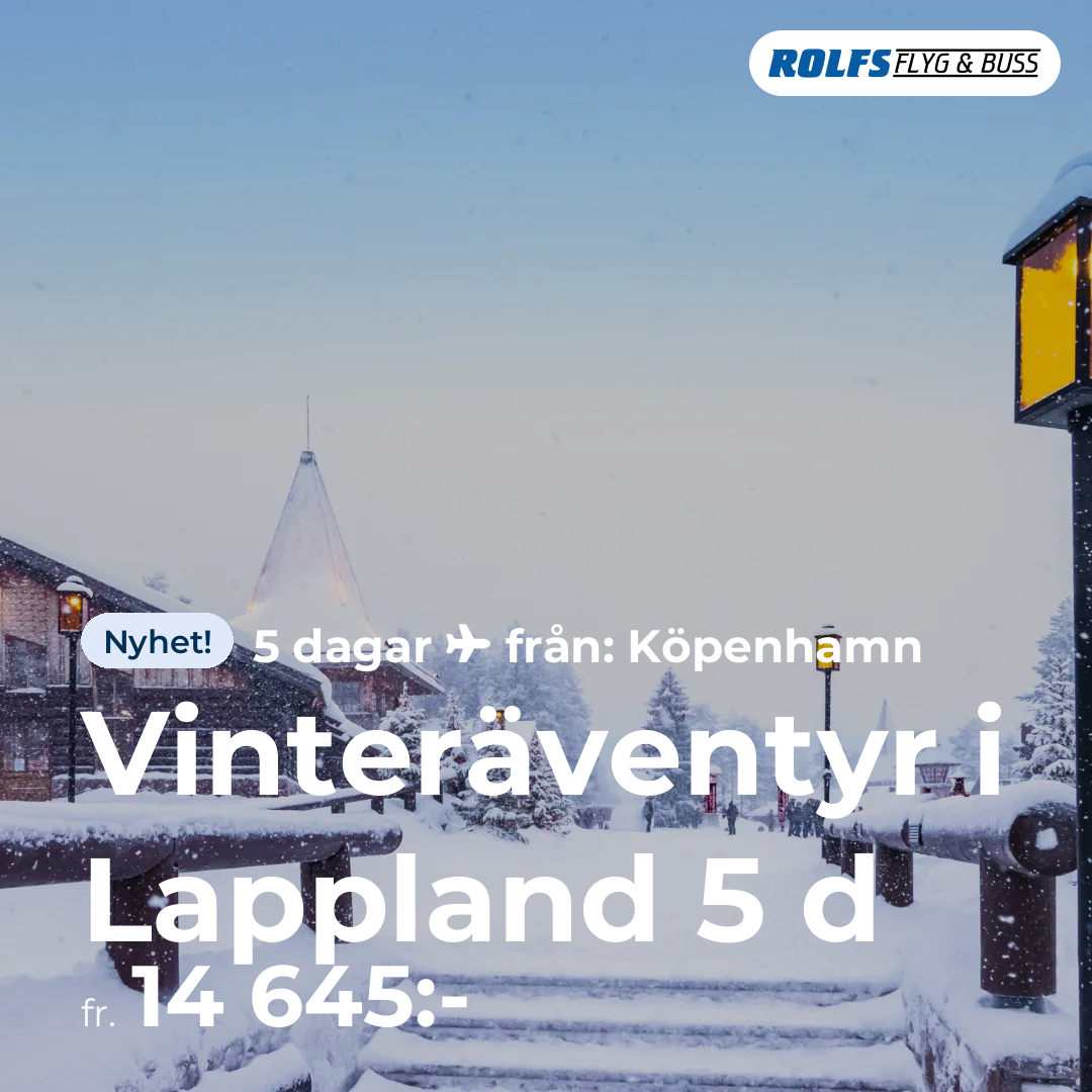 Vinteräventyr i Lappland 5 d