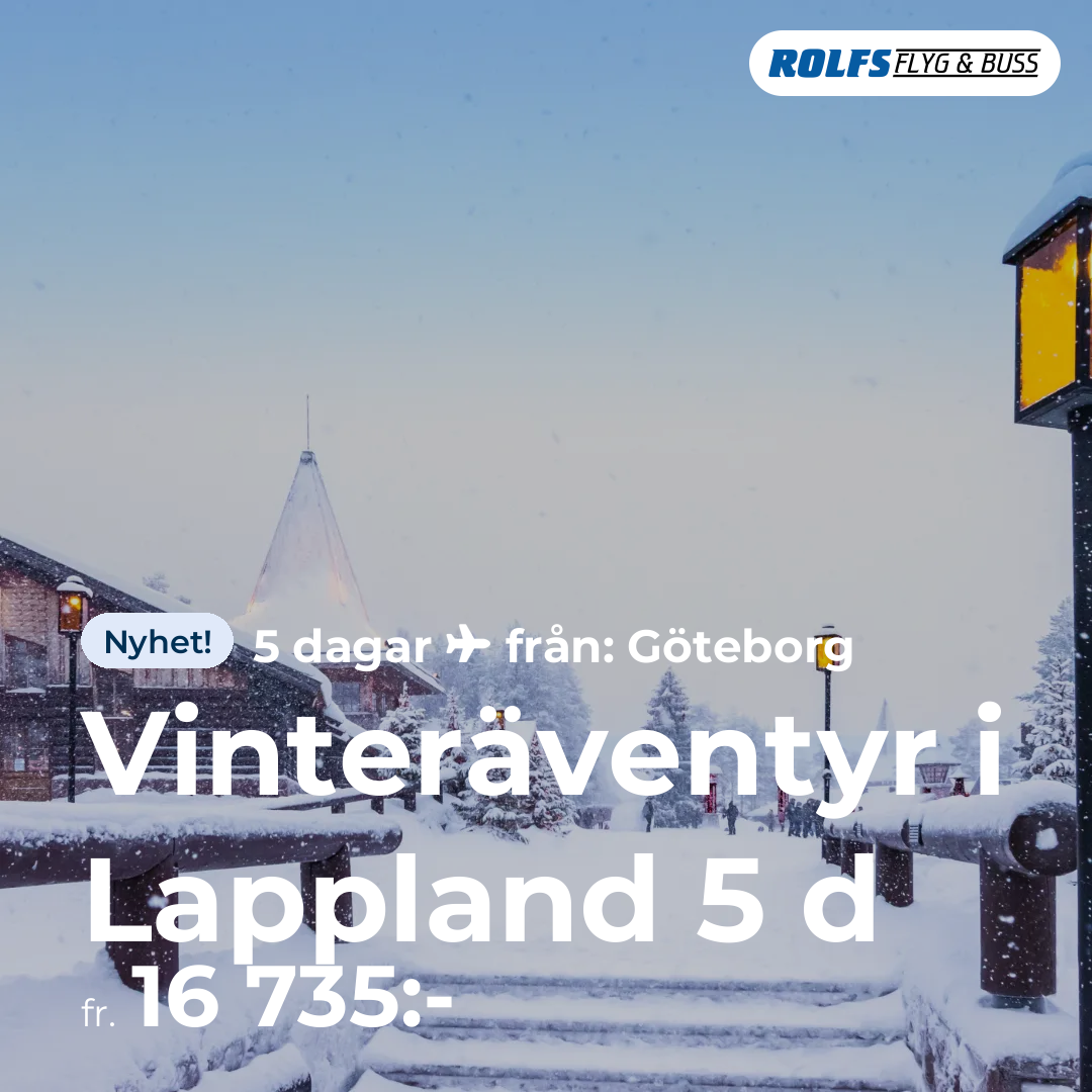 Vinteräventyr i Lappland 5 d