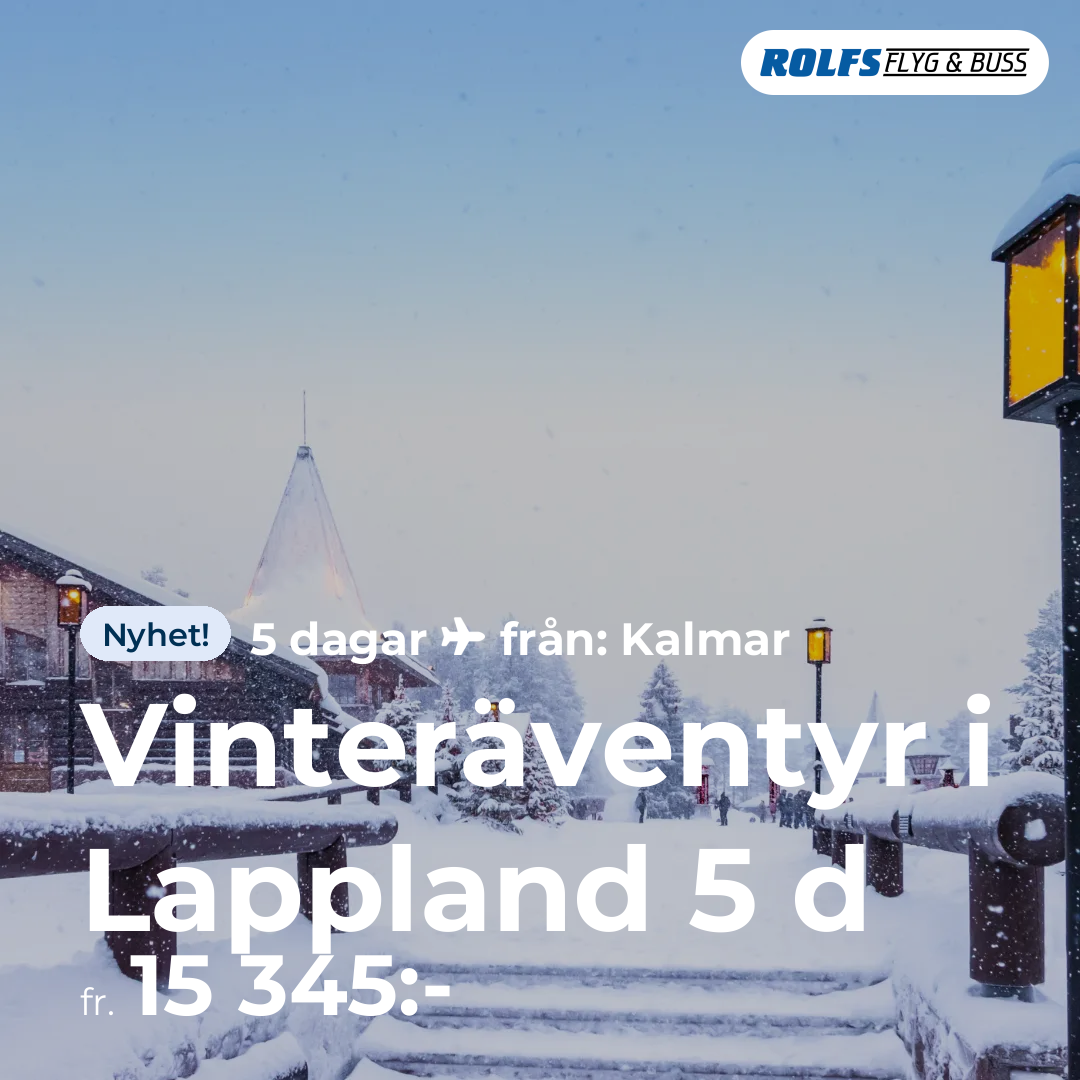 Vinteräventyr i Lappland 5 d