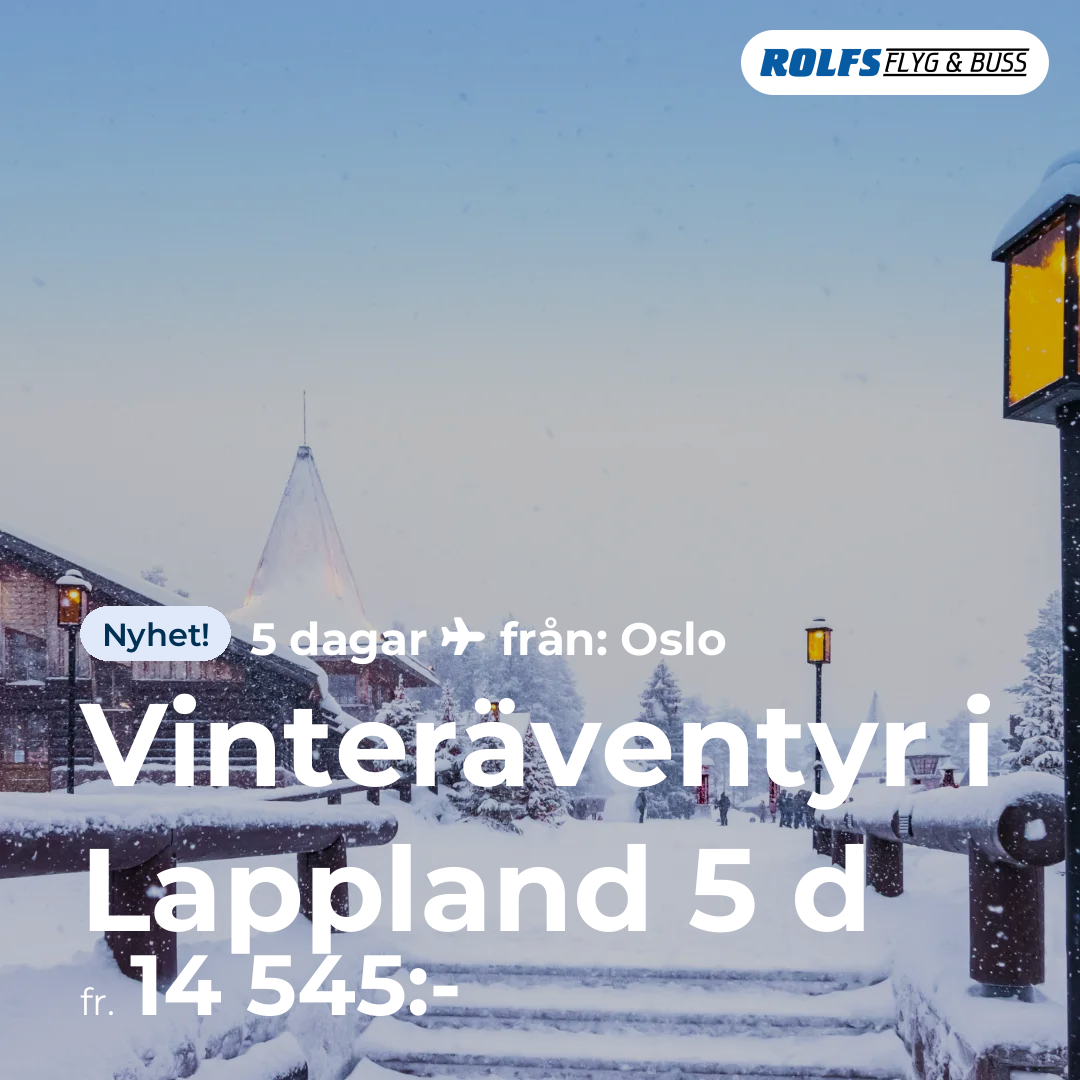 Vinteräventyr i Lappland 5 d