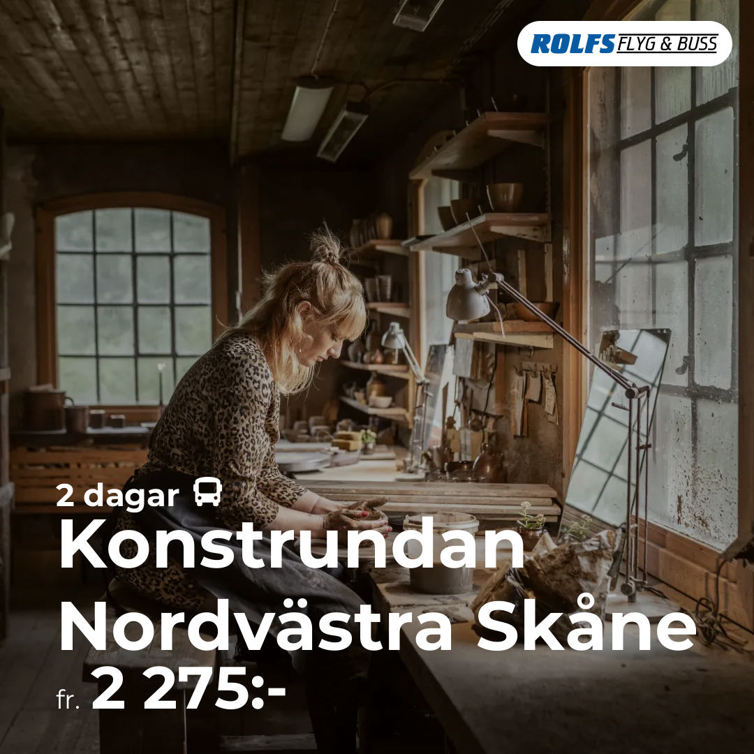 Konstrundan Nordvästra Skåne - 2 dagar