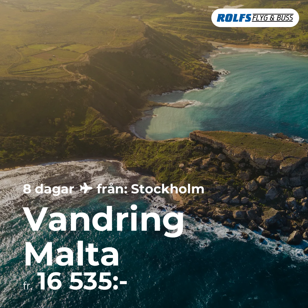 Vandring Malta