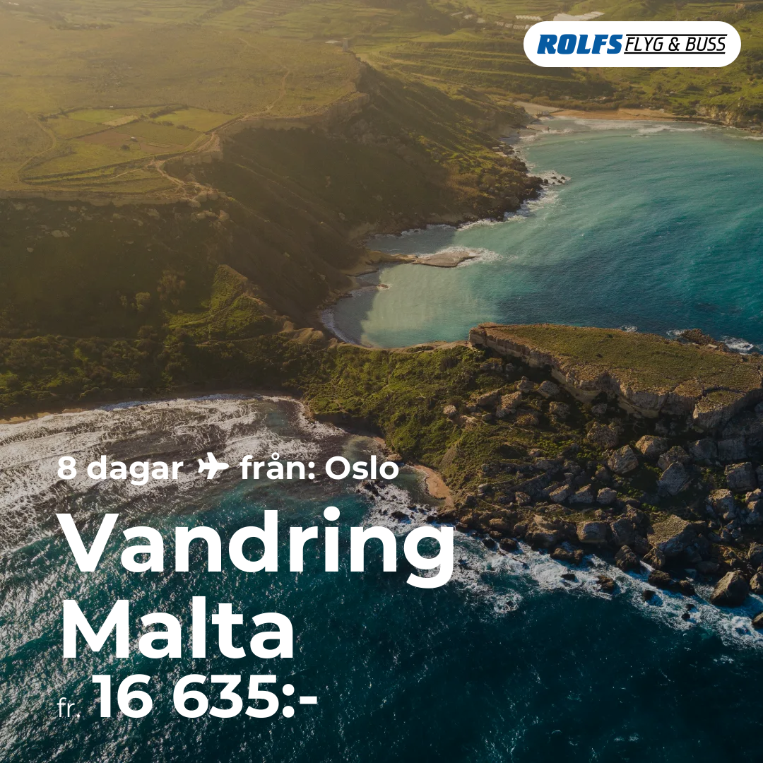 Vandring Malta