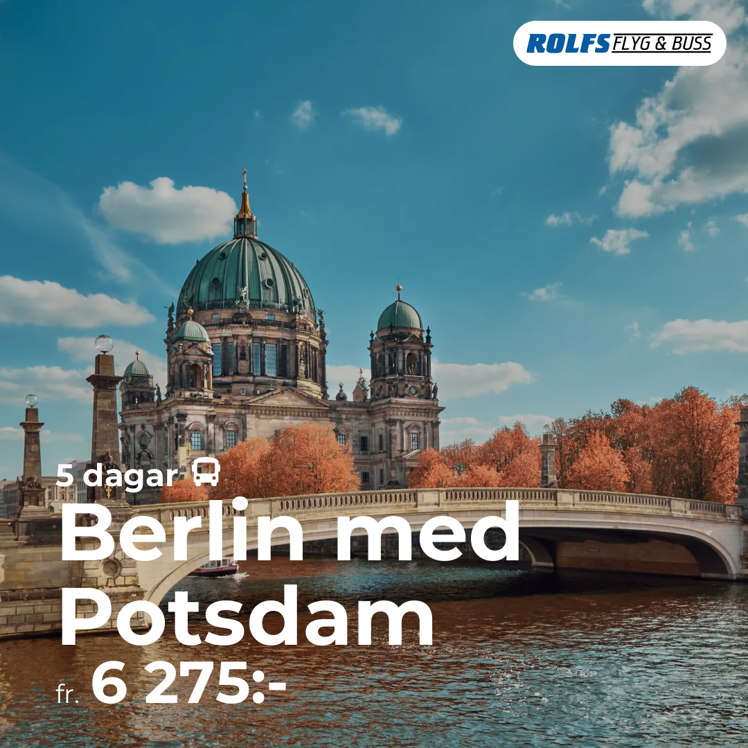 Berlin med Potsdam