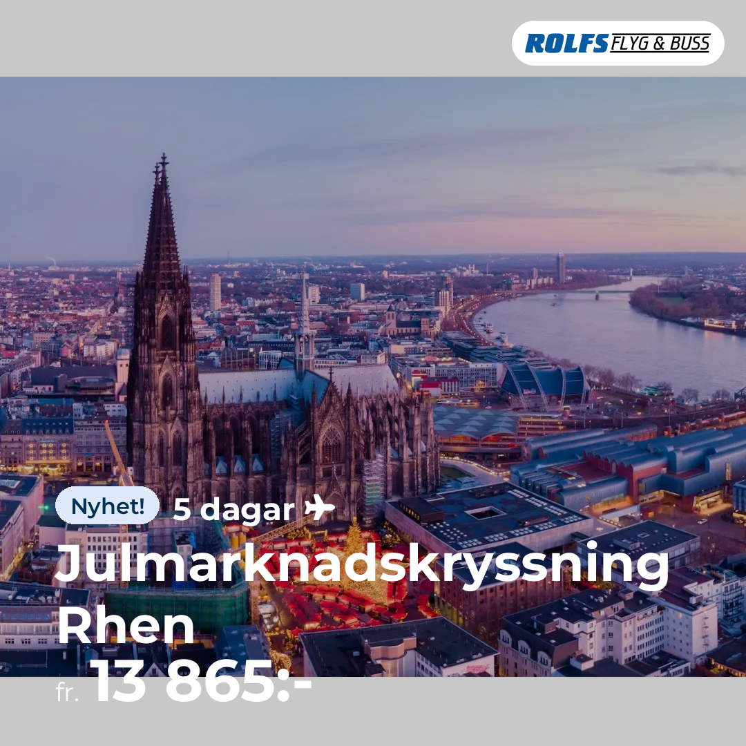 Julmarknadskryssning Rhen