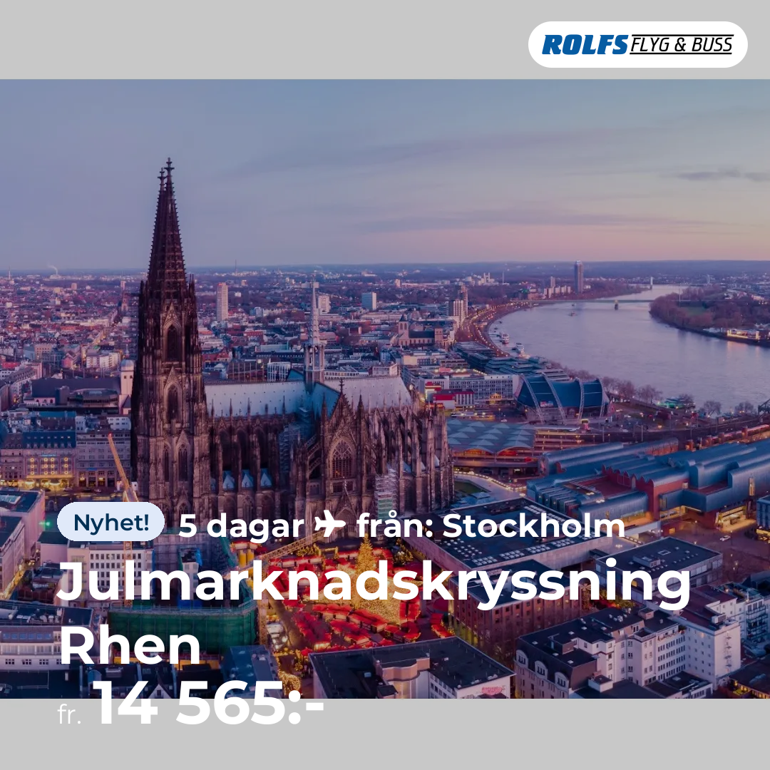Julmarknadskryssning Rhen
