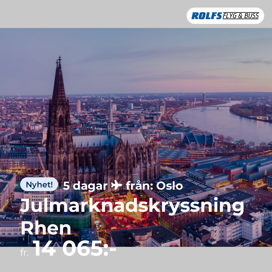 Julmarknadskryssning Rhen