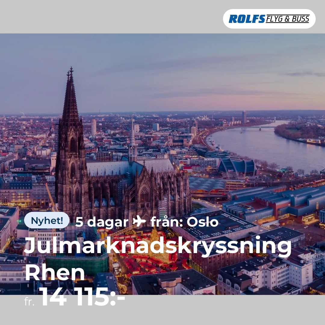 Julmarknadskryssning Rhen