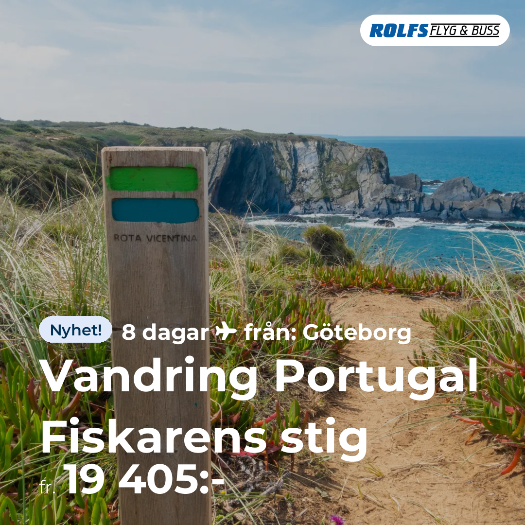 Vandring Portugal Fiskarens stig