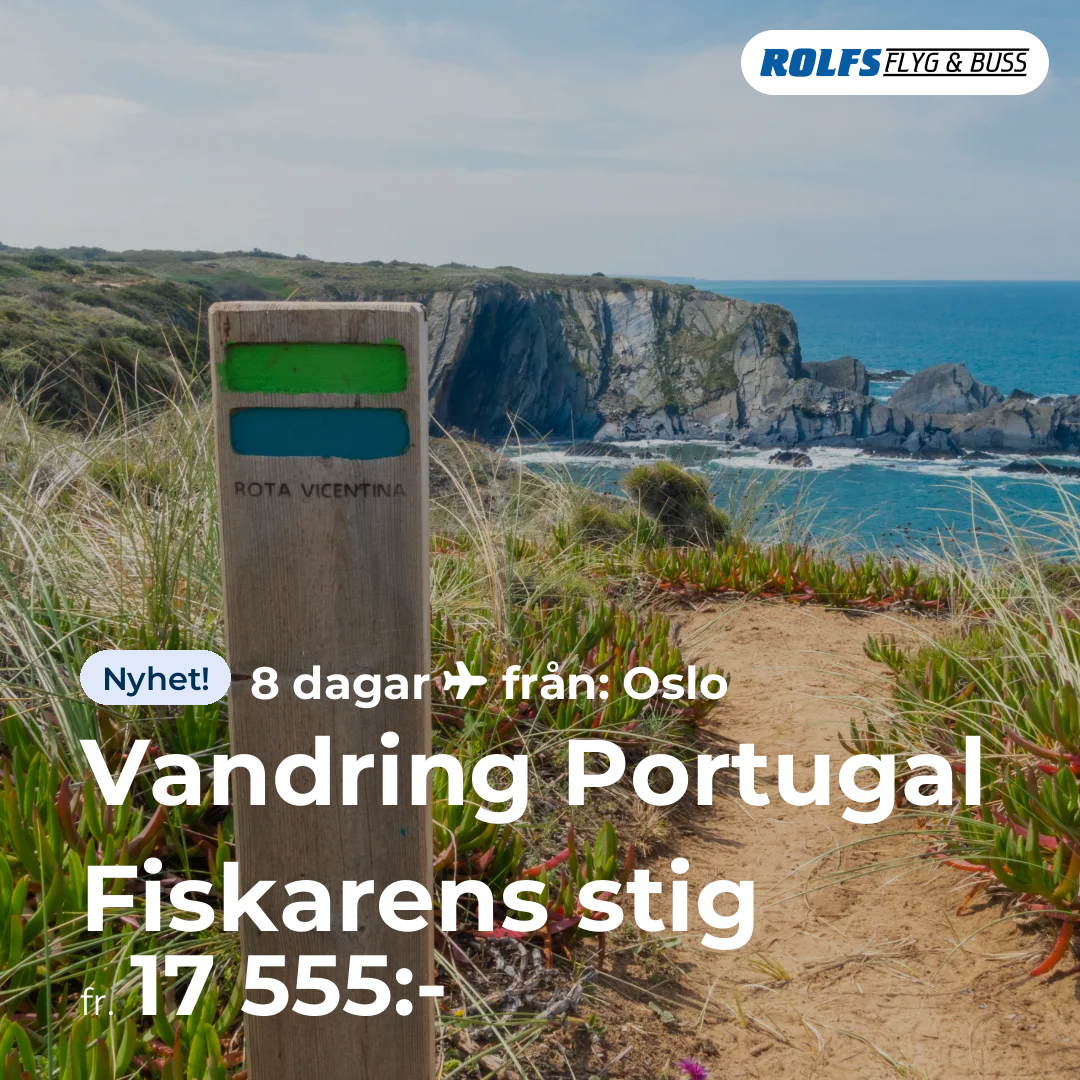 Vandring Portugal Fiskarens stig