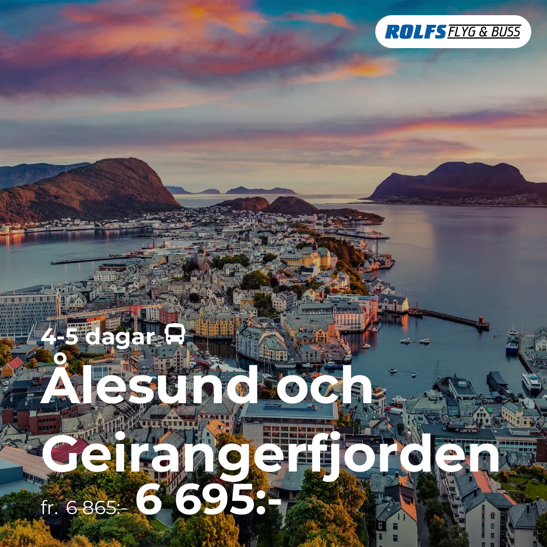 Ålesund och Geirangerfjorden
