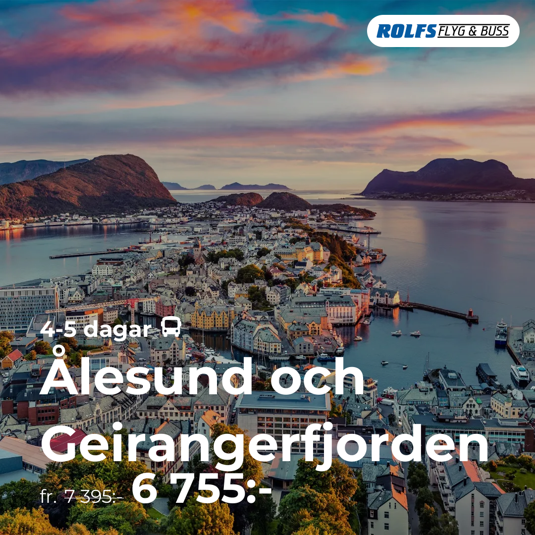 Ålesund och Geirangerfjorden