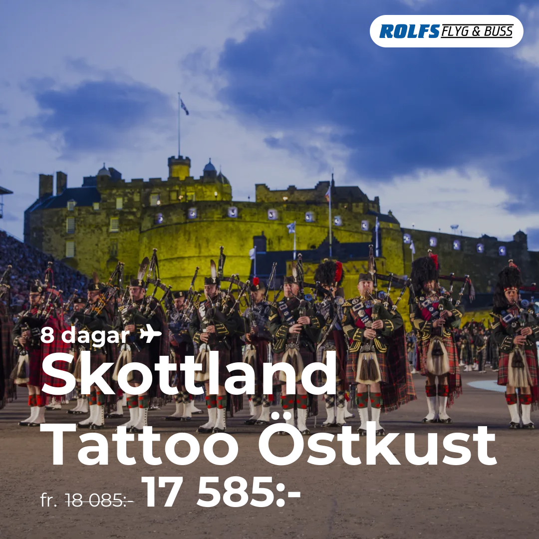 Skottland Tattoo Östkust