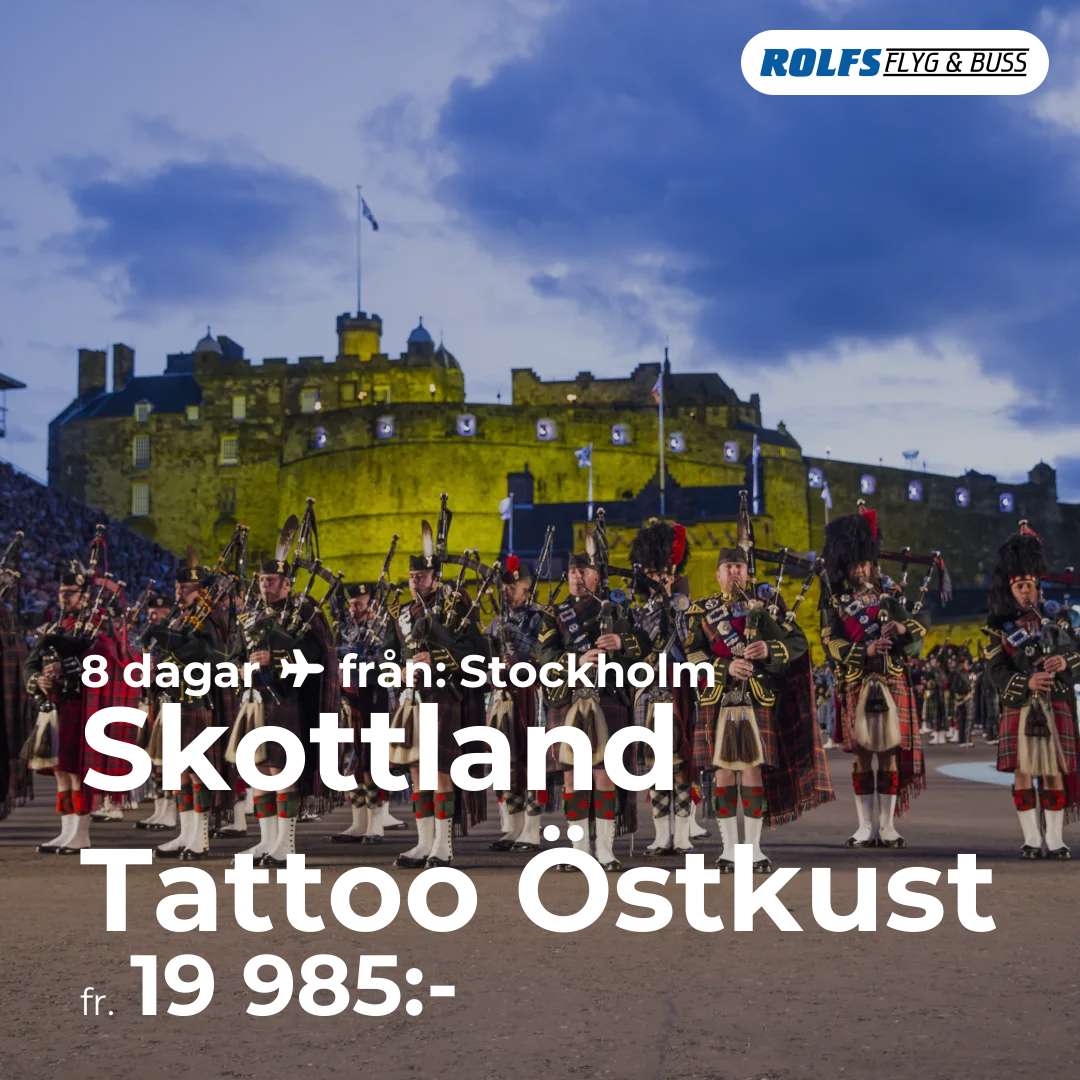 Skottland Tattoo Östkust