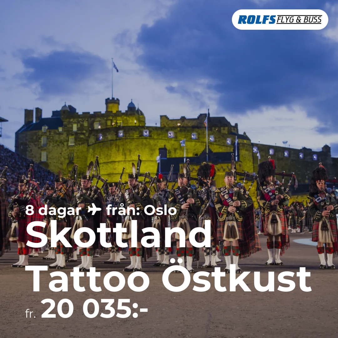 Skottland Tattoo Östkust