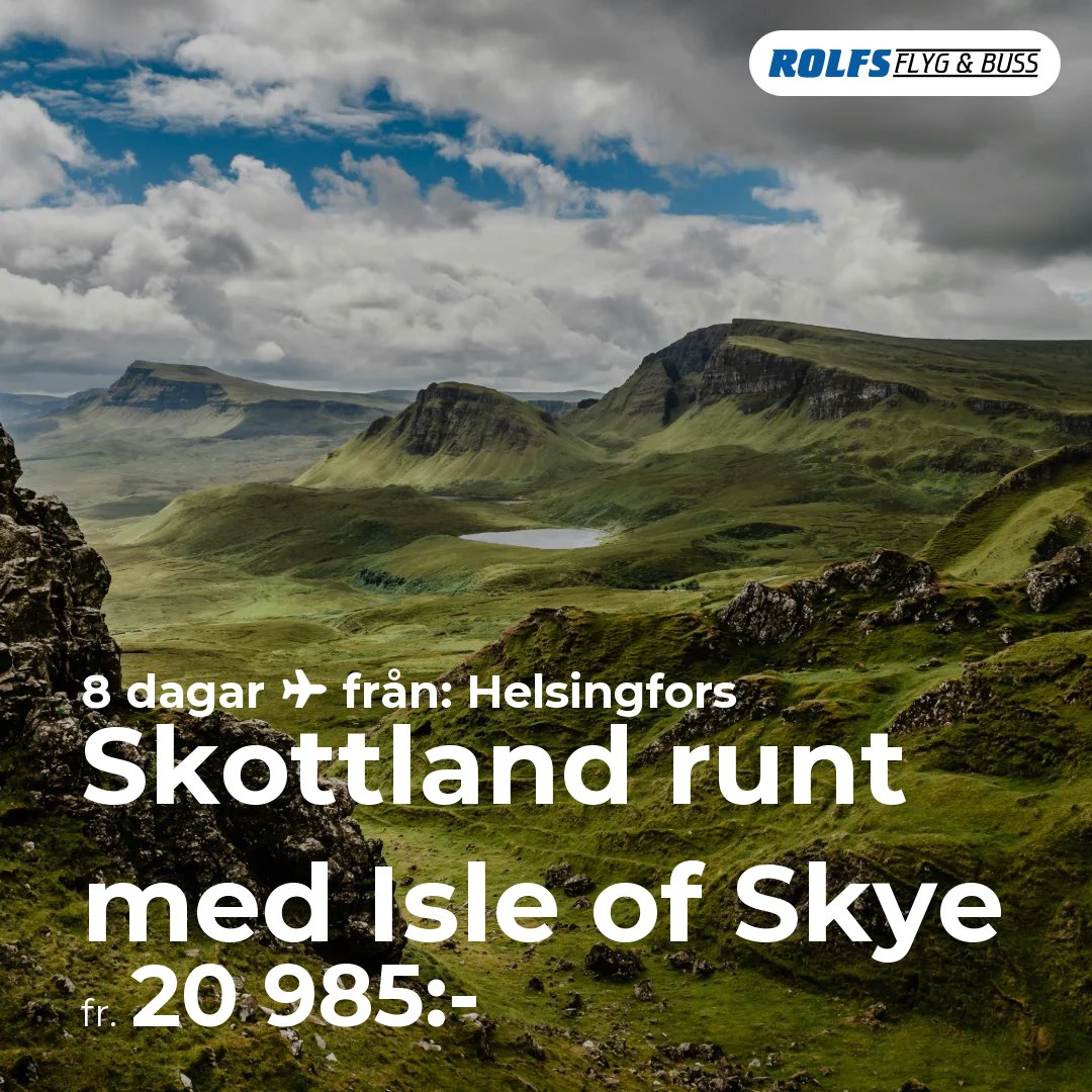 Skottland runt med Isle of Skye