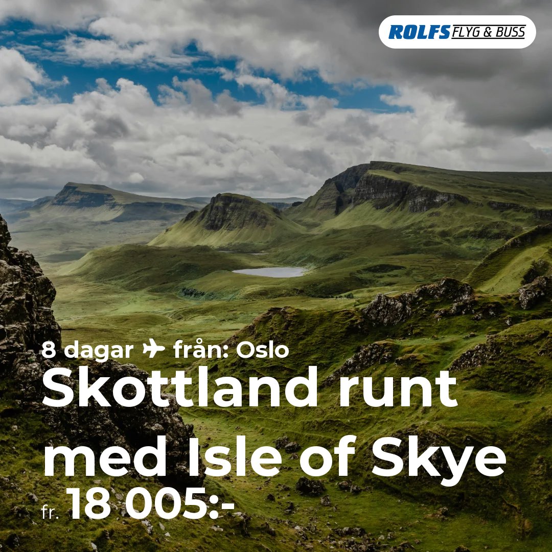 Skottland runt med Isle of Skye