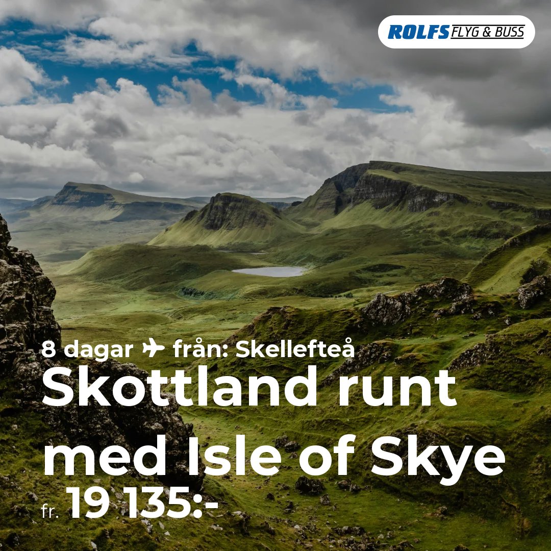 Skottland runt med Isle of Skye
